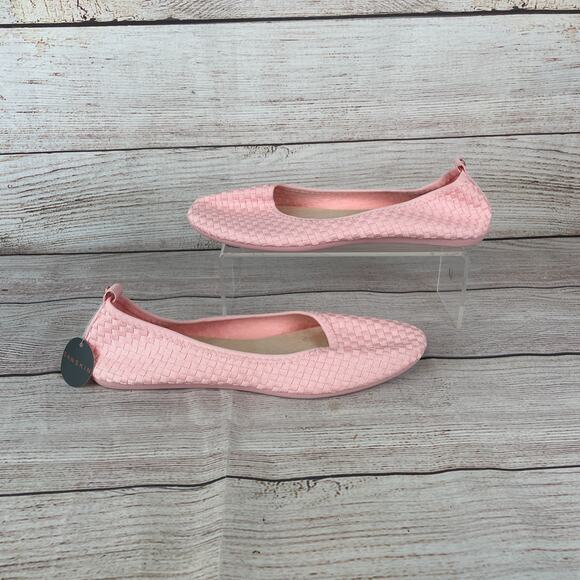 Danskin Flex Womens Sz 7 Slip On Ballet Flats Light Pink - Picture 1 of 10